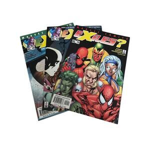 Marvel Comics Exiles #12-14 Winick McKone Holdredge